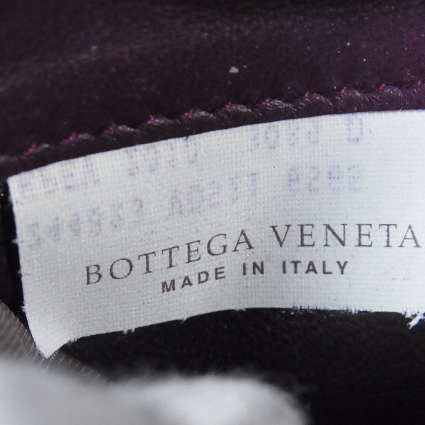 実際に弊社で買取させて頂いたBOTTEGA VENETA/ボッテガヴェネタ イントレチャート ラウンドジップウォレット/長財布の画像 5枚目