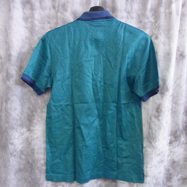 実際に弊社で買取させて頂いたBrioni/ブリオーニ 半袖ポロシャツ コットン グリーン系 XSの画像 1枚目