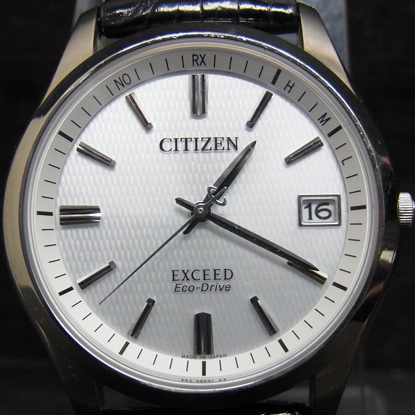 ☆CITIZEN/シチズン EXCEED/エクシード ECO-DRIVE/エコドライブ H111