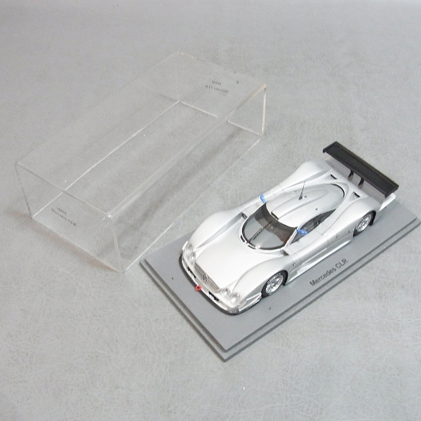 実際に弊社で買取させて頂いた★Spark/スパーク Mercedes CLR/メルセデス S0995 シルバー スケール1/43の画像 6枚目