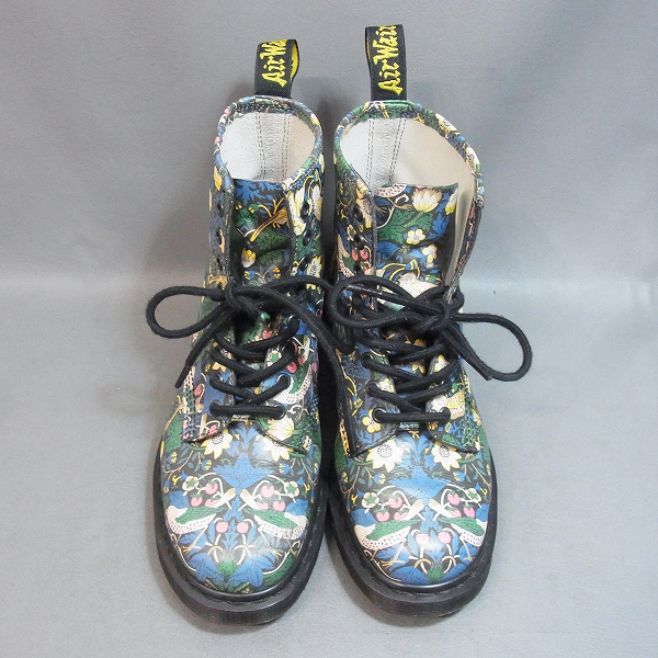 ☆Dr.Martens/ドクター マーチン × LIBERTY/リバティ 総柄 8ホール