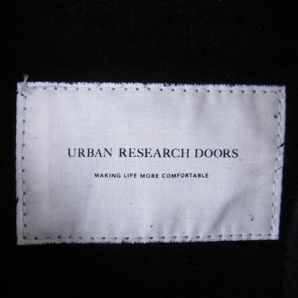 実際に弊社で買取させて頂いたURBAN RESEARCH DOORS/アーバンリサーチ ラムスエード ボンバージャケット/ブルゾン/38の画像 3枚目