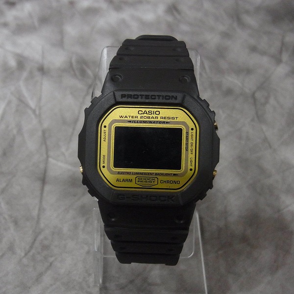 実際に弊社で買取させて頂いた★【電池切れ】G-SHOCK×ナノユニバース コラボ ブラック系/DW-5600NU-9JRの画像 1枚目