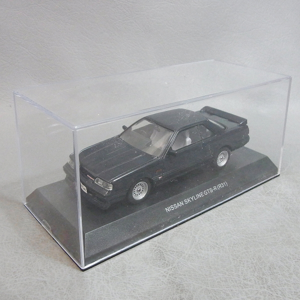 実際に弊社で買取させて頂いた★KYOSHO/京商 日産 スカイライン GTS-R/R31 No.03707DB ダークブルー 1/43