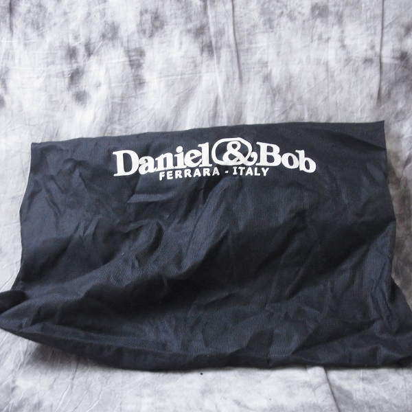 実際に弊社で買取させて頂いたDANIEL&BOB×BEYES別注 ダニエル＆ボブ レザー×ナイロンコンビ ショルダーバッグの画像 9枚目