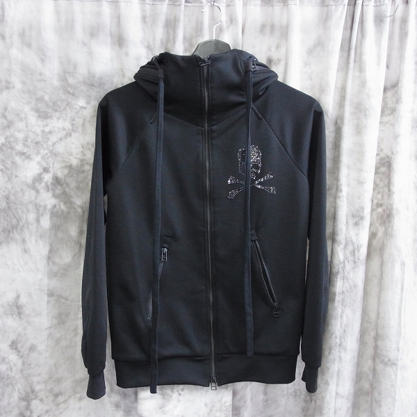 実際に弊社で買取させて頂いたロエン×アルディヴァーグ SWARO SKULL TRANCE PARKA コラボパーカ/42