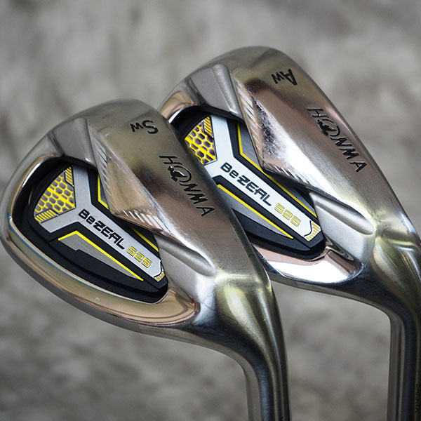 実際に弊社で買取させて頂いたHONMA/ホンマ 本間ゴルフ BeZEAL525/ビジール525 アイアンAW,SW 2本SET/BeZEALカーボンシャフトSR