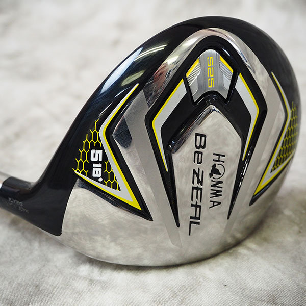 実際に弊社で買取させて頂いたHONMA/ホンマ 本間ゴルフ フェアウェイウッド5W/BeZEAL525/ビジール525/ロフト角18°/BeZEALカーボンシャフトSR/バランスD-1/43インチ