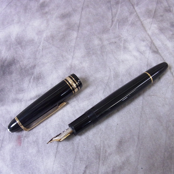 実際に弊社で買取させて頂いたMONTBLANC/モンブラン MEISTERSTUCK/マイスターシュテュック 147 トラベラー 万年筆の画像 4枚目