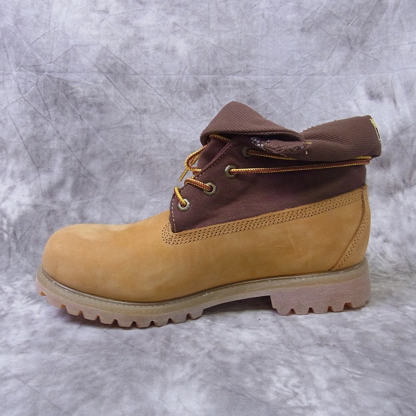 実際に弊社で買取させて頂いたTimberland/ティンバーランド ロールトッププレミアムブーツ/83073 10Mの画像 4枚目