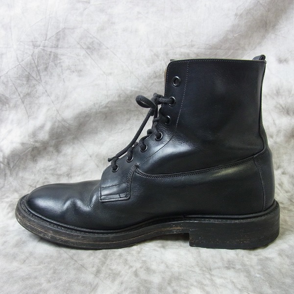 実際に弊社で買取させて頂いたTricker's/トリッカーズ Burford レースアップブーツ/M5635 ブラック 7-1/2 5の画像 4枚目