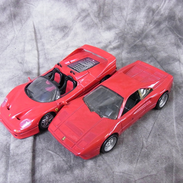 実際に弊社で買取させて頂いたBURAGO/Hot Wheels 1/43  FERRARIF40/F50 等ミニカー ダイキャスト 8点SETの画像 4枚目