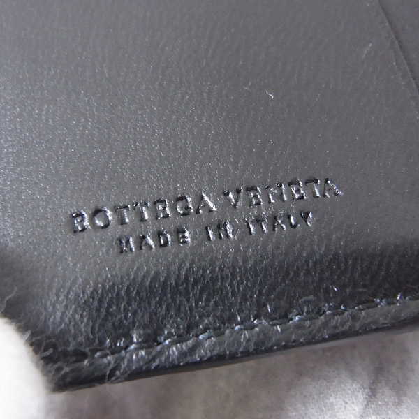 実際に弊社で買取させて頂いたBOTTEGA VENETA/ボッテガヴェネタ 小銭入れ有り二つ折財布の画像 4枚目