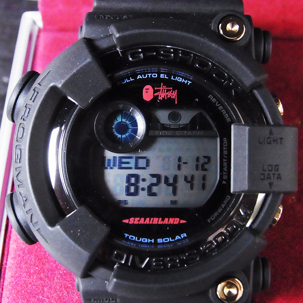 bape stussy g-shock frogmanエイプステューシーベイプ | watercolor ...