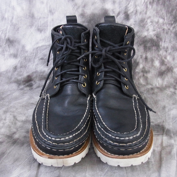 実際に弊社で買取させて頂いたvisvim/ビズビム grizzly boots mid-folk black 11の画像 1枚目