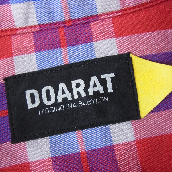 実際に弊社で買取させて頂いたDOARAT/ドゥアラット 長袖/シャツ/チェックシャツ DARS147の画像 2枚目