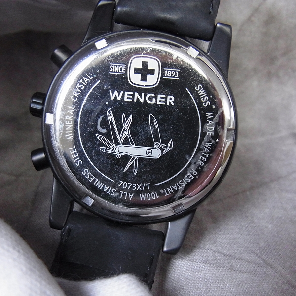 WENGER/ウェンガー 腕時計 コマンドクロノグラフ 7073X/T【電池切れ ...