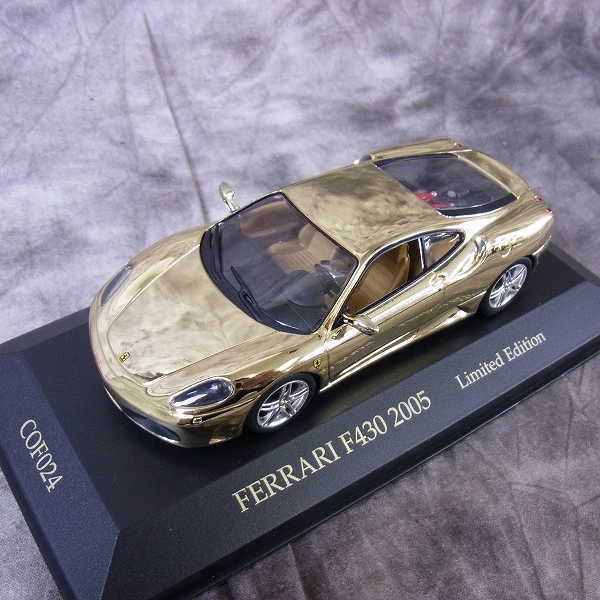 実際に弊社で買取させて頂いたIXO/イクソ Hot Wheels 1/43 Ferrari F430 LIMITED EDITION 他 フェラーリ 3点SETの画像 1枚目