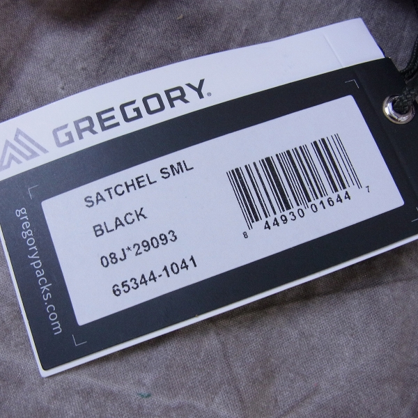 実際に弊社で買取させて頂いた【未使用】GREGORY/グレゴリー サッチェル スモール ショルダーバッグ ブラックの画像 6枚目