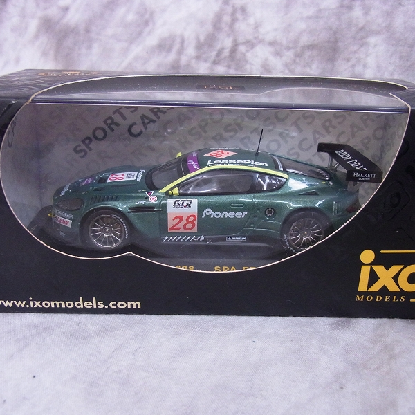 実際に弊社で買取させて頂いたIXO/イクソ 1/43 Aston Martin DBR9 ＃61 2006 GTM047 5点SETの画像 1枚目