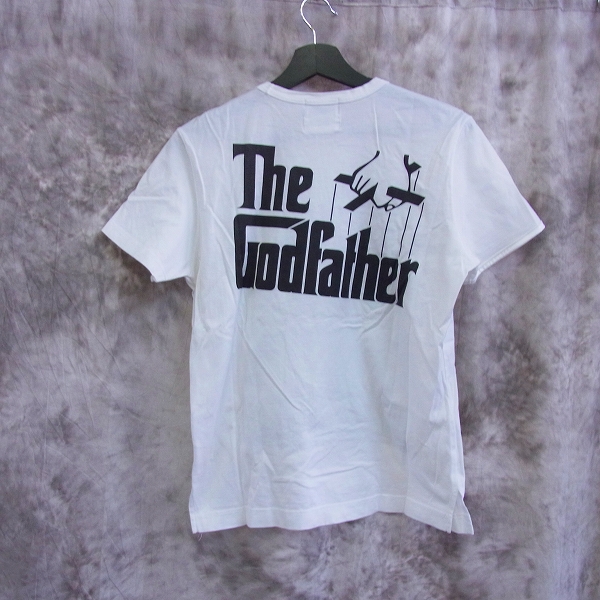 実際に弊社で買取させて頂いたmastermind JAPAN×THEATER8/マスターマインド×シアターエイト The Godfather Tシャツ 8A-TS07/Sの画像 1枚目