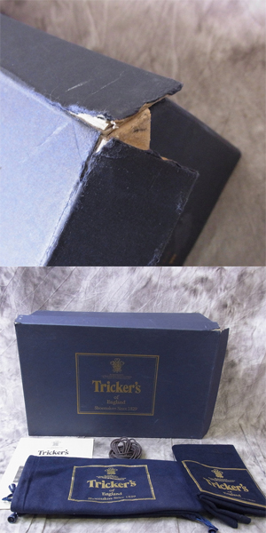 実際に弊社で買取させて頂いたTricker's/トリッカーズ ウィングチップカントリーシューズ 2508 6.5の画像 9枚目