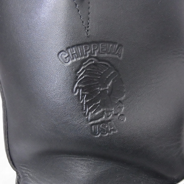 実際に弊社で買取させて頂いたCHIPPEWA/チペワ 白タグ エンジニアブーツ 27867/8 Dの画像 8枚目