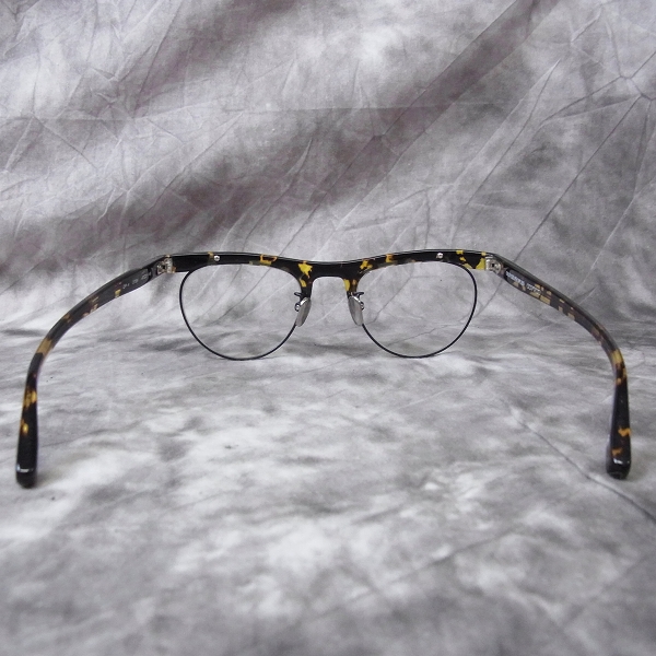 実際に弊社で買取させて頂いたOLIVER PEOPLES/オリバーピープルズ OP-4 DTBK 復刻 眼鏡/メガネフレームの画像 2枚目