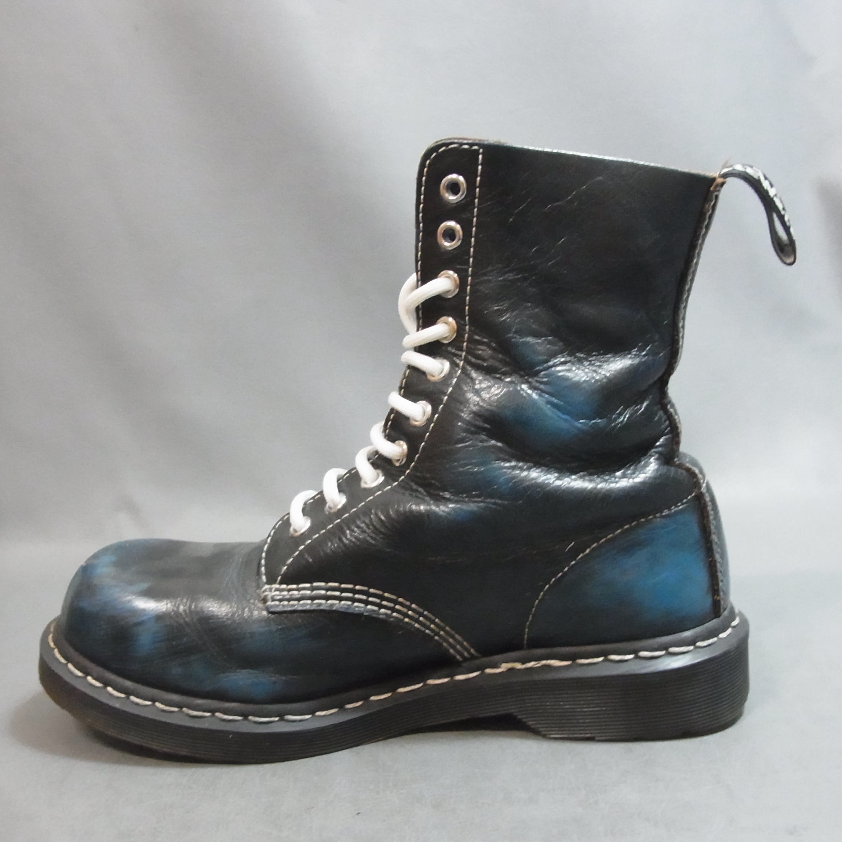 ☆Dr.Martens/ドクターマーチン 10ホールレースアップブーツ ブルー 1919/UK6の買取実績 - ブランド買取専門店リアクロ