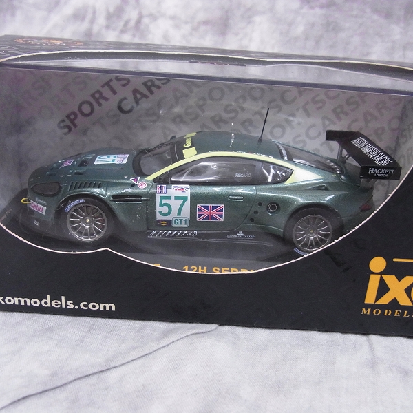 実際に弊社で買取させて頂いたIXO/イクソ 1/43 Aston Martin DBR9 ＃61 2006 GTM047 5点SETの画像 4枚目