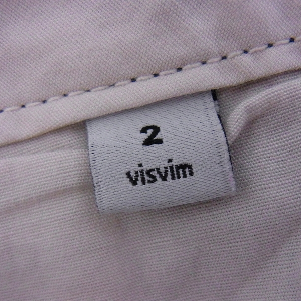 実際に弊社で買取させて頂いたvisvim/ビズビム HIGH WATER CHINO/ハイウォター チノパンツ/2の画像 3枚目