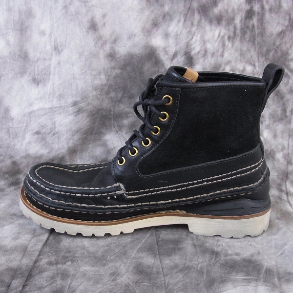 実際に弊社で買取させて頂いたvisvim/ビズビム grizzly boots mid-folk black 11の画像 4枚目