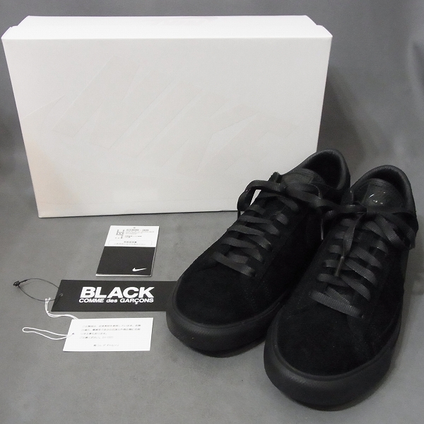 実際に弊社で買取させて頂いた★NIKE×BLACK COMME des GARCONS/ナイキ×ギャルソン BLAZER LOW CDG SP/ブレザー ロー  633699-009/26.0cmの画像 9枚目