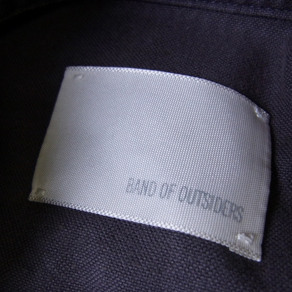 実際に弊社で買取させて頂いたBAND OF OUTSIDERS/バンドオブアウトサイダーズ 長袖シャツ グレー Mの画像 2枚目