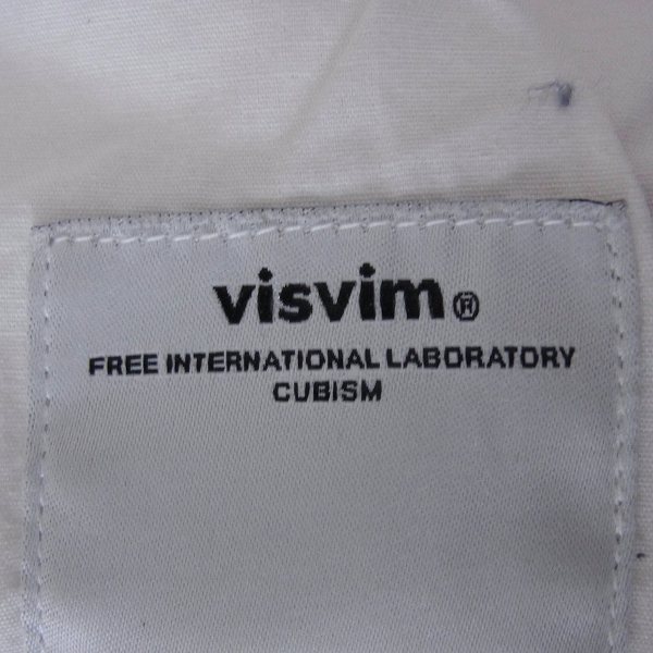 実際に弊社で買取させて頂いたvisvim/ビズビム コーデュロイパンツ ホワイト 1の画像 2枚目