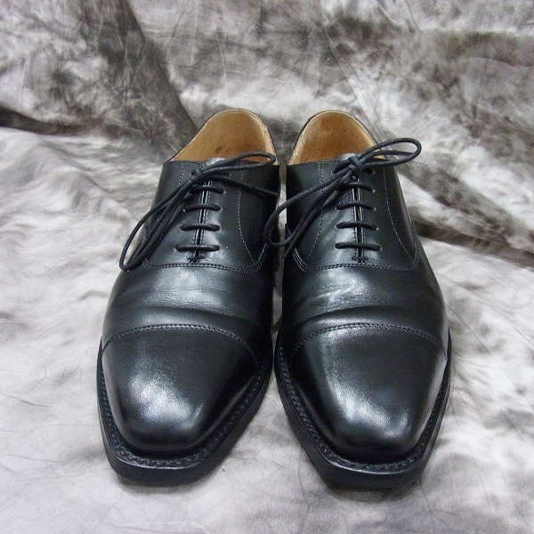 実際に弊社で買取させて頂いた★CROCKETT&JONES/クロケットジョーンズ ストレートチップ HALLAM 5057/24cmの画像 1枚目