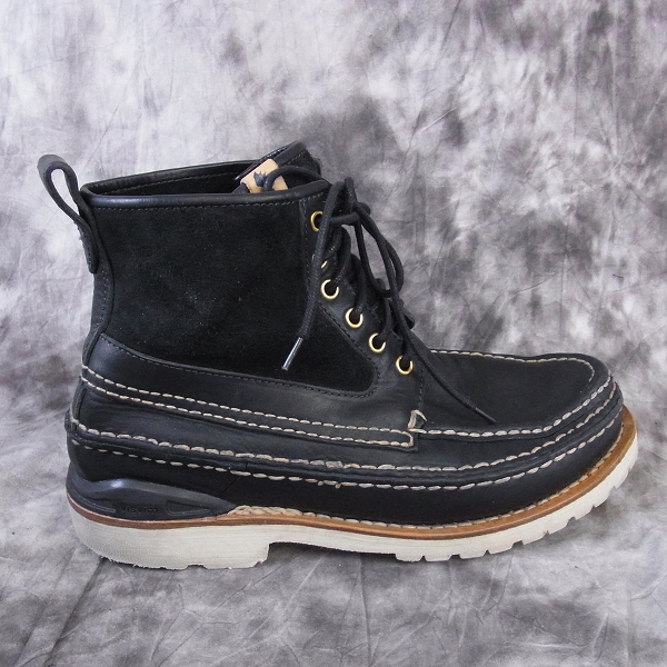 実際に弊社で買取させて頂いたvisvim/ビズビム grizzly boots mid-folk black 11の画像 5枚目