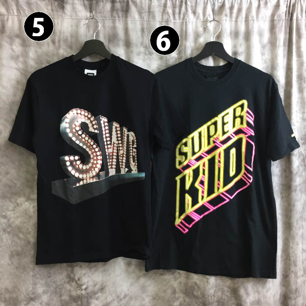 実際に弊社で買取させて頂いたSWAGGER/スワッガー Tシャツ 半袖カットソー 9点SETの画像 3枚目