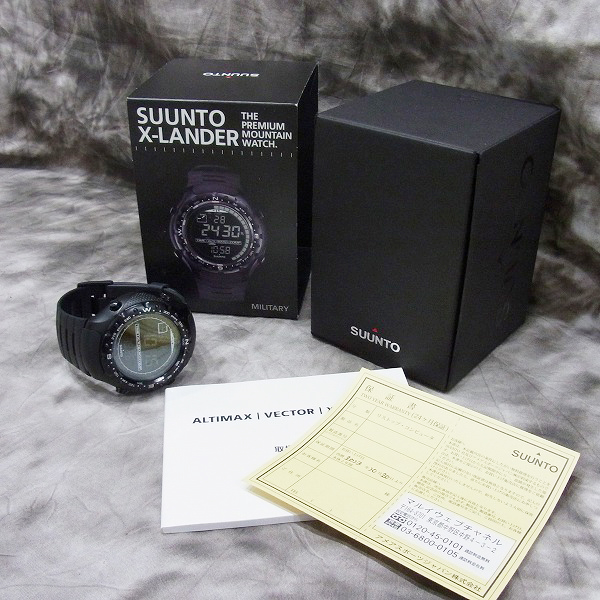 実際に弊社で買取させて頂いた★SUUNTO/スント X-LANDER Military エックスランダー ミリタリー/SS012926110の画像 8枚目