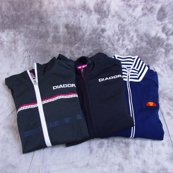 実際に弊社で買取させて頂いたellesse/エレッセ DIA DORA/ディアドラ スポーツウェア 3点SET