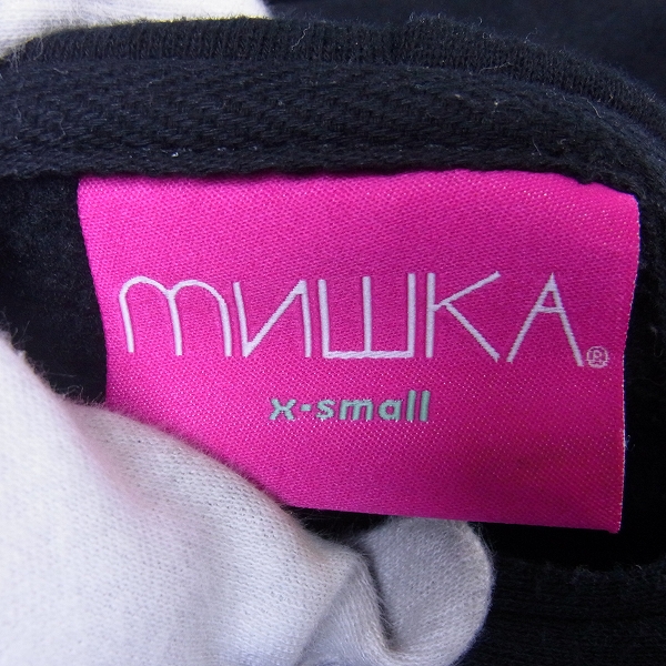 実際に弊社で買取させて頂いたMISHKA/ミシカ パミシカ 蓄光 GLOW ジップアップパーカー XSの画像 2枚目