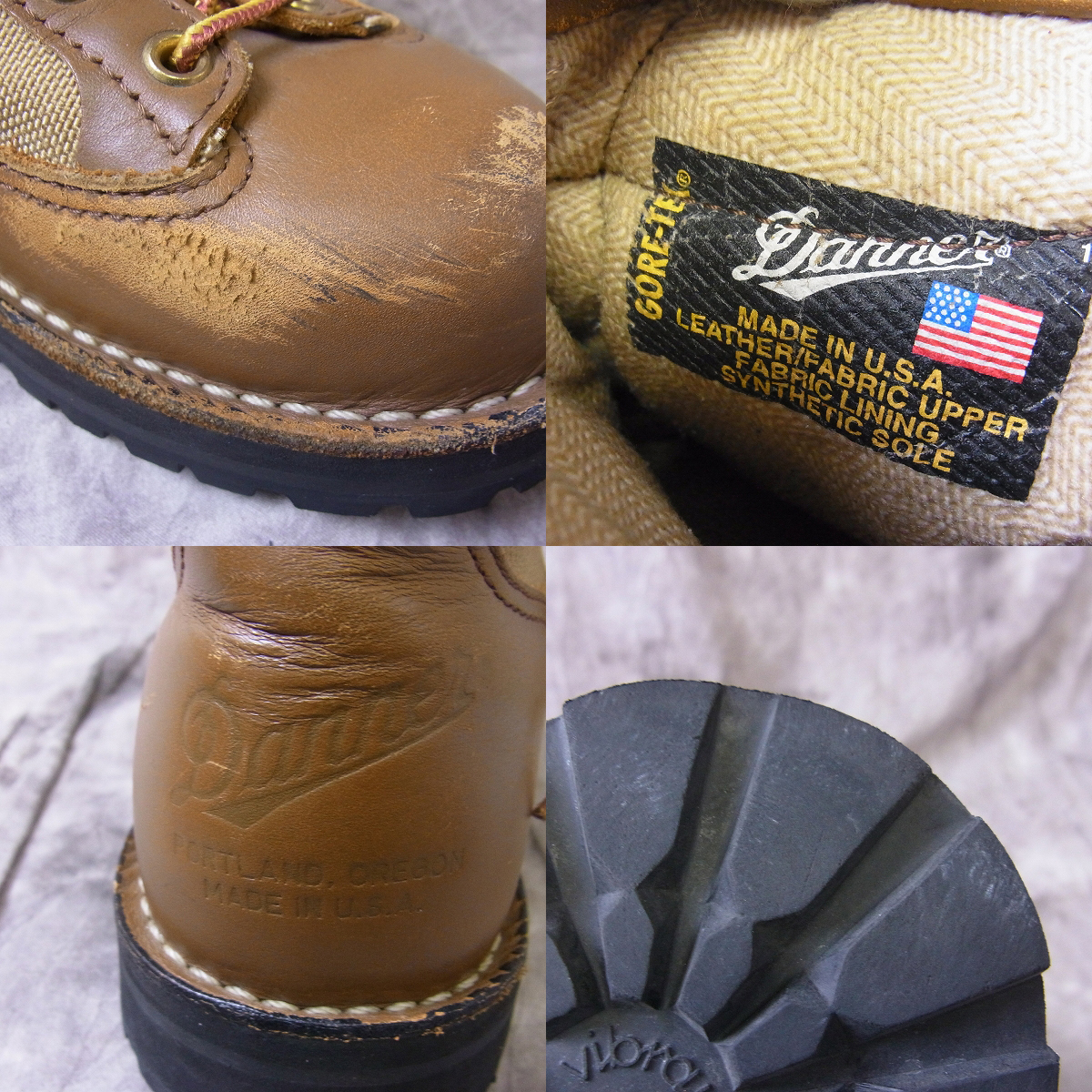 実際に弊社で買取させて頂いたDANNER/ダナー LIGHT GORE-TEX ワークブーツ 30420X/6-1/2の画像 9枚目