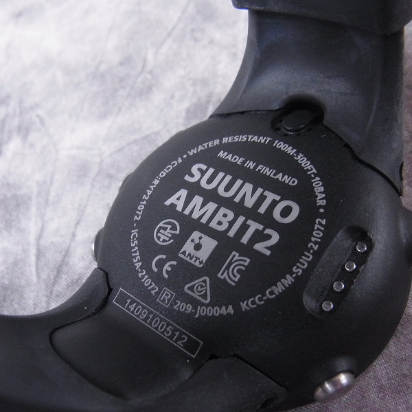 実際に弊社で買取させて頂いたSUUNTO/スント AMBIT2 Saph HR アンビット GPS内蔵 SS019183000の画像 3枚目