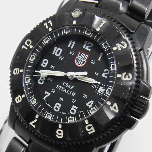 ☆LUMINOX/ルミノックス Night Hawk/ナイトホーク/F117 ロッキードマーティン メタルベルト/Ref.3402 の買取実績 -  ブランド買取専門店リアクロ