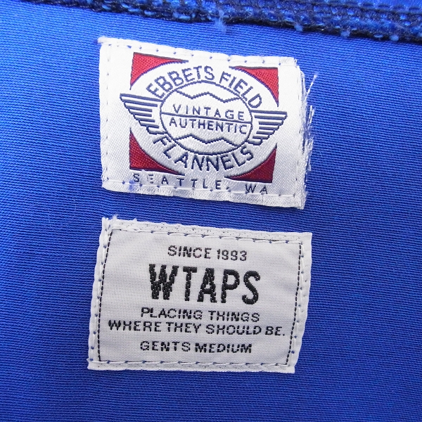 WTAPS×EBBETS FIELD FLANNELS/ダブルタップス×エベッツ