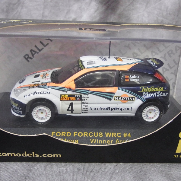 実際に弊社で買取させて頂いたIXO/イクソ 1/43 Skoda Fabia WRC Test Car 2005 RAM176 6点SETの画像 4枚目