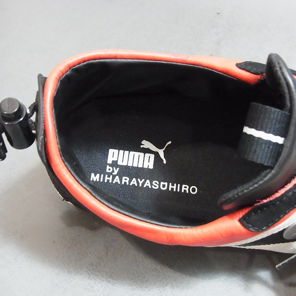 実際に弊社で買取させて頂いた★PUMA×MIHARAYASUHIRO コラボ MY-44 スニーカー 黒白 348674-01/28の画像 6枚目