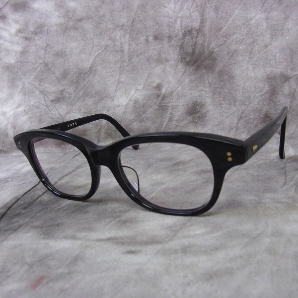 実際に弊社で買取させて頂いた白山眼鏡/ハクサンメガネ フルリムメガネフレーム ブラック 1975