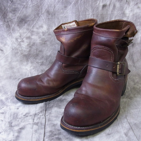 実際に弊社で買取させて頂いたCHIPPEWA/チペワ ショートエンジニアブーツ 91065/8.5E