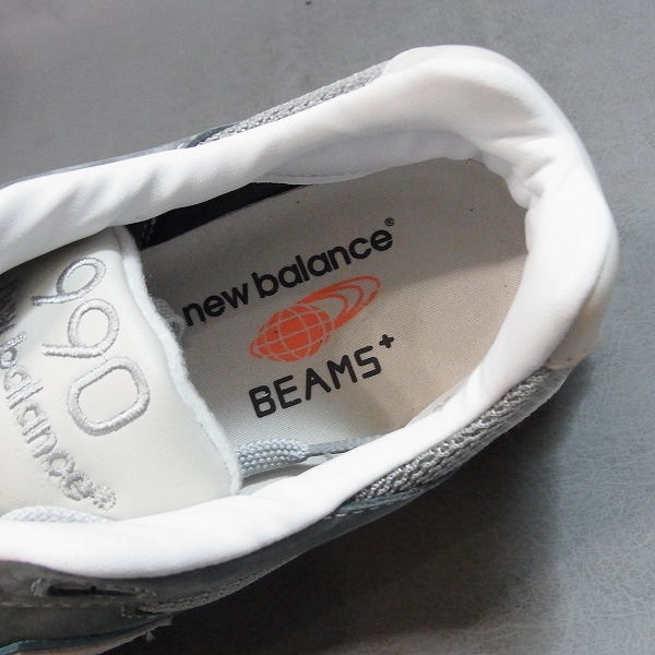 ☆【未使用】NEW BALANCE×BEAMS+ コラボ SHADOW GRAY スニーカー